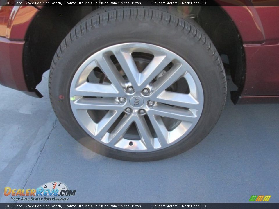 2015 Ford Expedition King Ranch Bronze Fire Metallic / King Ranch Mesa Brown Photo #11