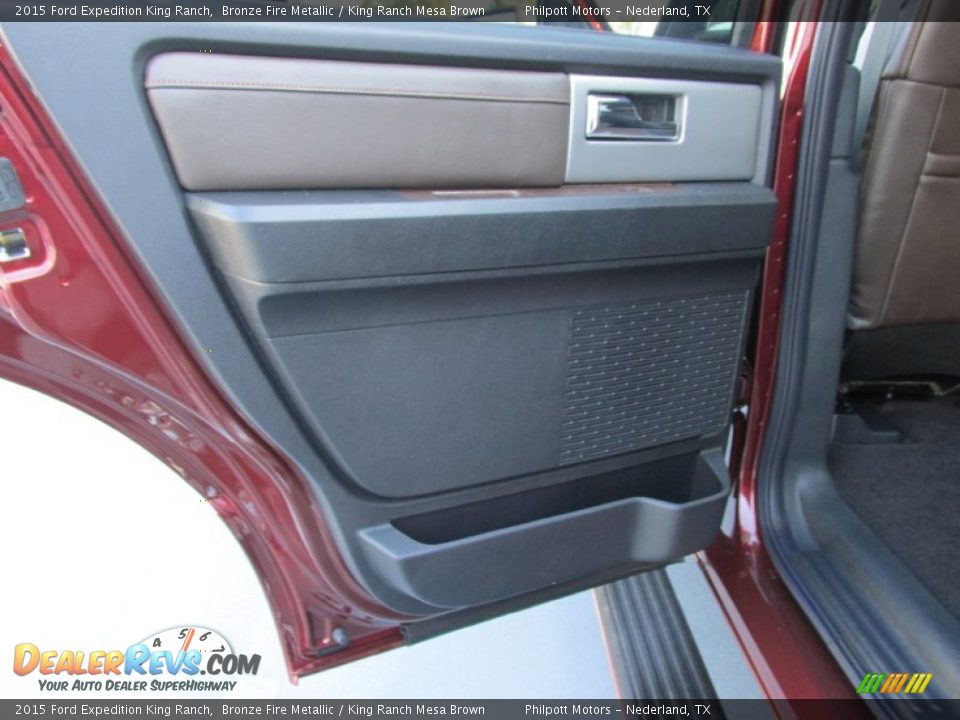 2015 Ford Expedition King Ranch Bronze Fire Metallic / King Ranch Mesa Brown Photo #26
