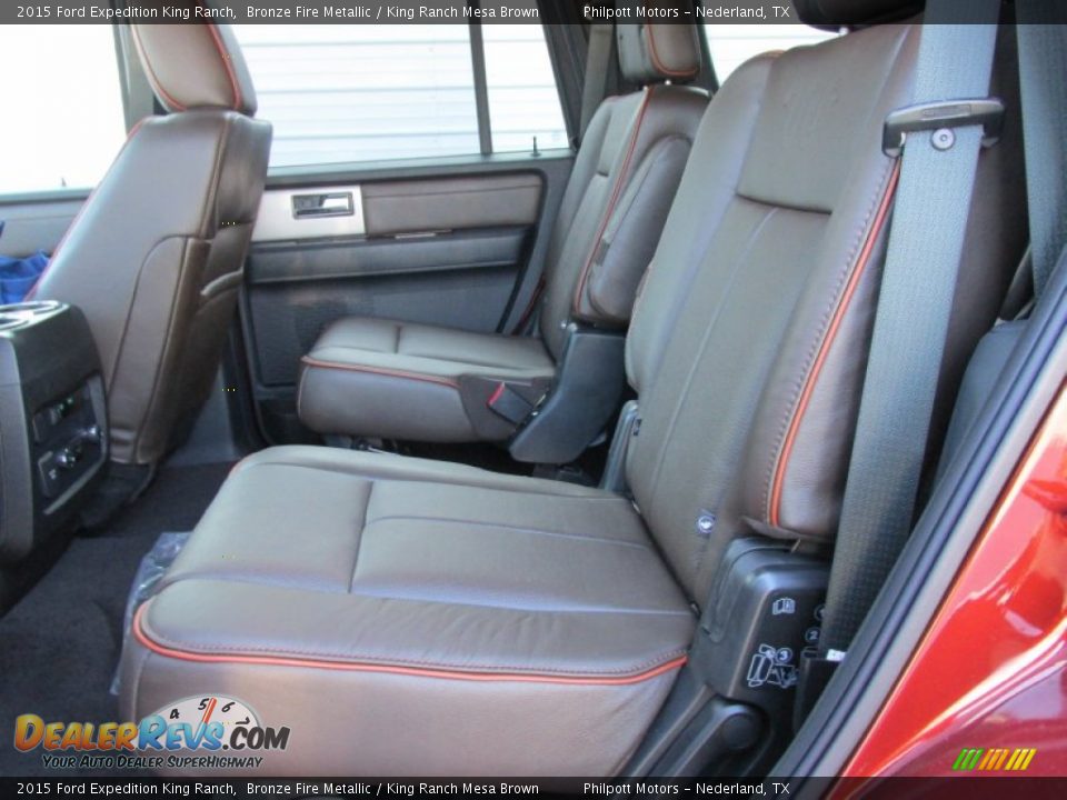 2015 Ford Expedition King Ranch Bronze Fire Metallic / King Ranch Mesa Brown Photo #27