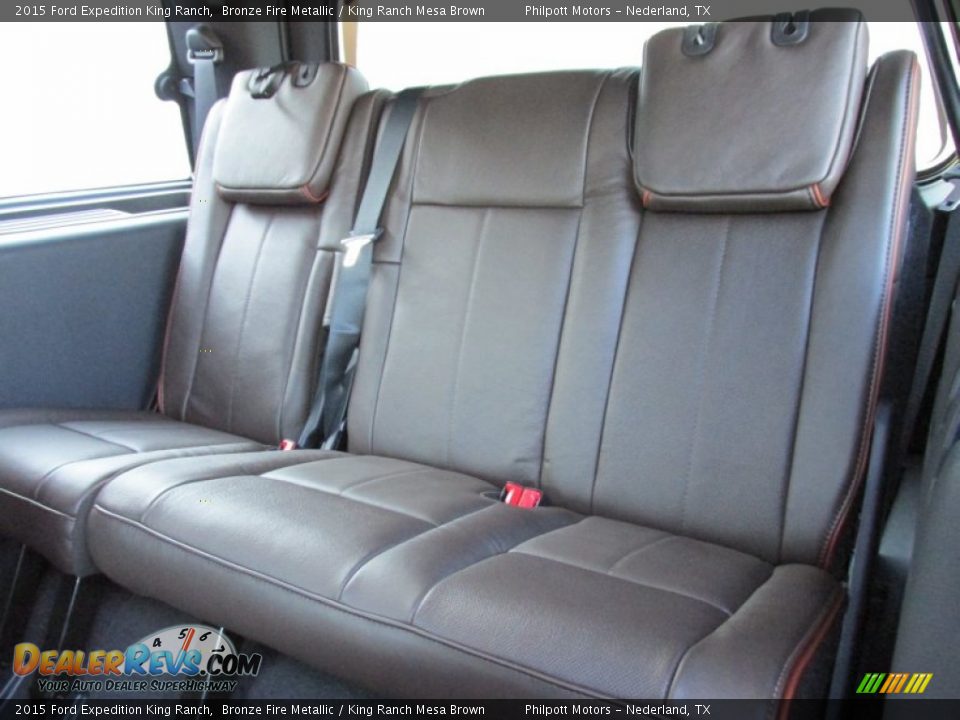 2015 Ford Expedition King Ranch Bronze Fire Metallic / King Ranch Mesa Brown Photo #28