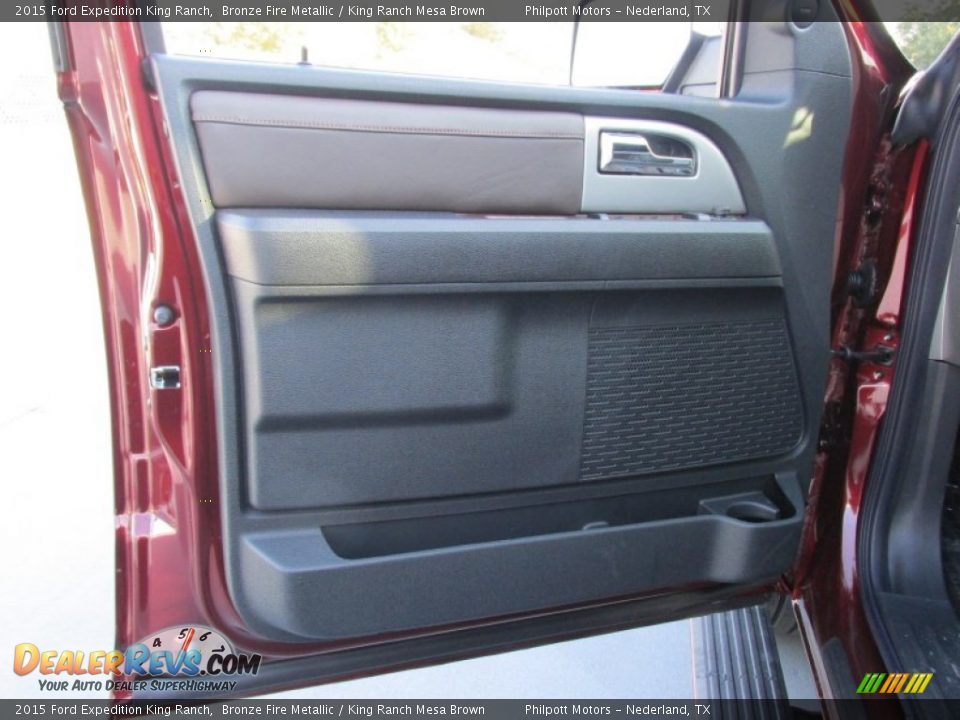 2015 Ford Expedition King Ranch Bronze Fire Metallic / King Ranch Mesa Brown Photo #29