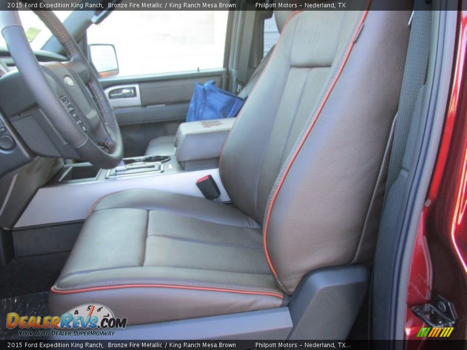 2015 Ford Expedition King Ranch Bronze Fire Metallic / King Ranch Mesa Brown Photo #31