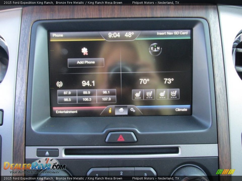 2015 Ford Expedition King Ranch Bronze Fire Metallic / King Ranch Mesa Brown Photo #36