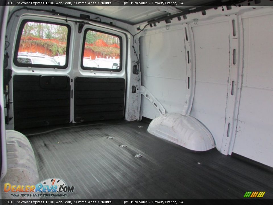 2010 Chevrolet Express 1500 Work Van Summit White / Neutral Photo #17