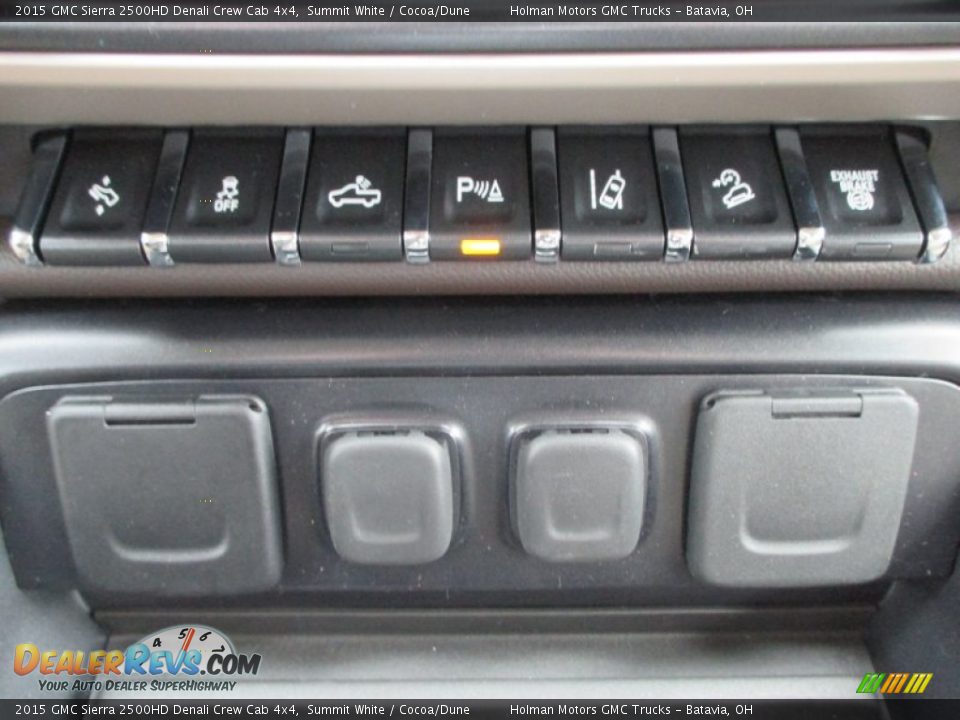 2015 GMC Sierra 2500HD Denali Crew Cab 4x4 Summit White / Cocoa/Dune Photo #20