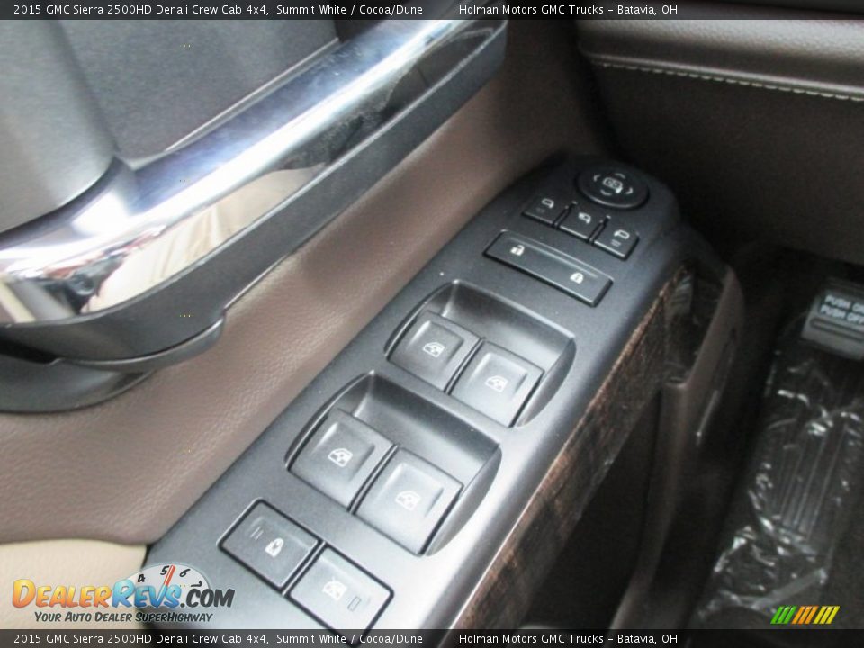 2015 GMC Sierra 2500HD Denali Crew Cab 4x4 Summit White / Cocoa/Dune Photo #29