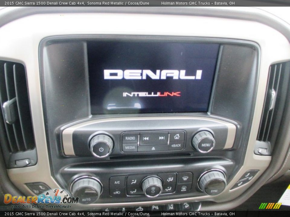 2015 GMC Sierra 1500 Denali Crew Cab 4x4 Sonoma Red Metallic / Cocoa/Dune Photo #8