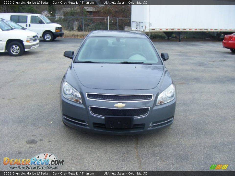 2009 Chevrolet Malibu LS Sedan Dark Gray Metallic / Titanium Photo #1