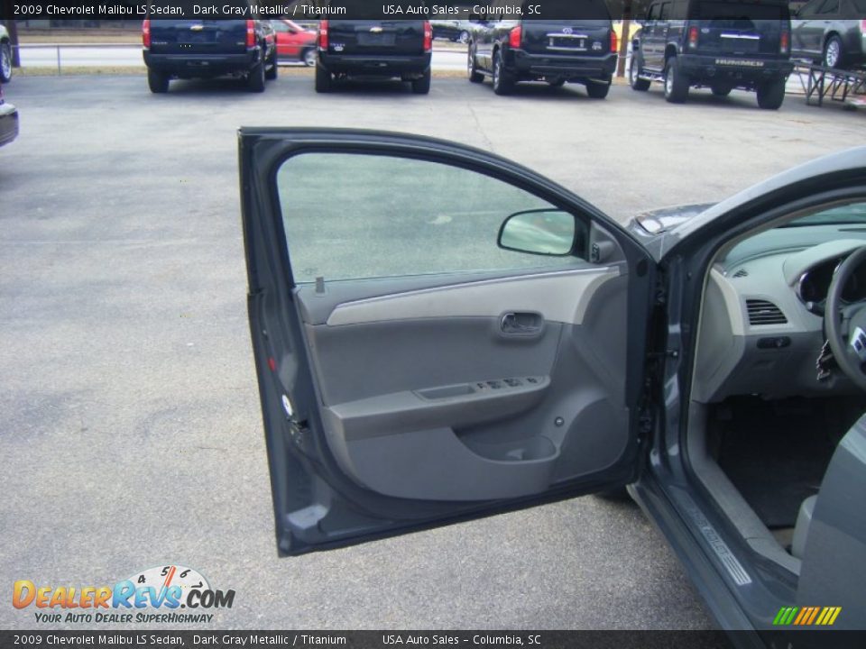 2009 Chevrolet Malibu LS Sedan Dark Gray Metallic / Titanium Photo #9