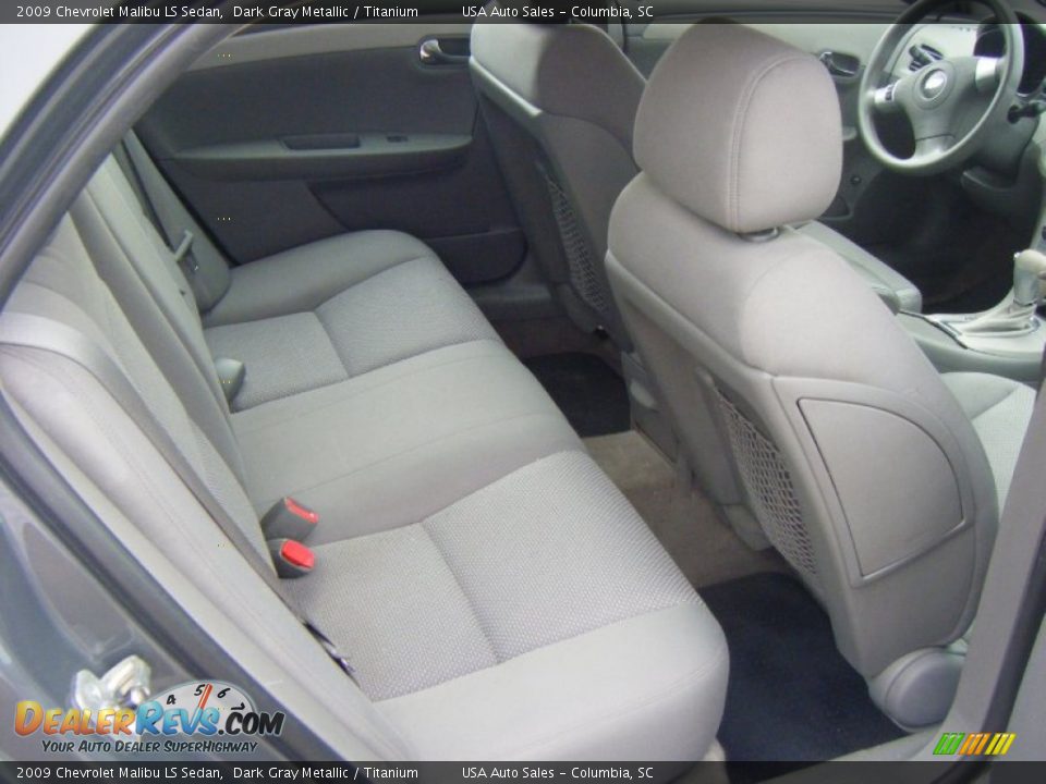 2009 Chevrolet Malibu LS Sedan Dark Gray Metallic / Titanium Photo #16