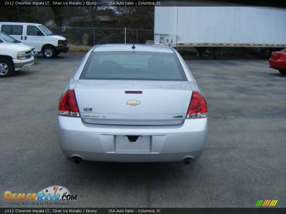 2012 Chevrolet Impala LT Silver Ice Metallic / Ebony Photo #3