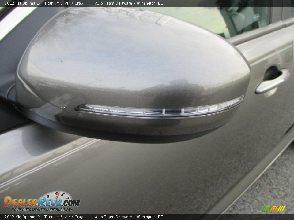 2012 Kia Optima LX Titanium Silver / Gray Photo #28