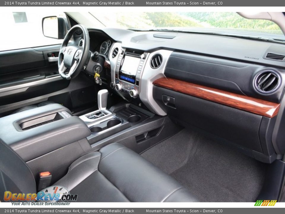 2014 Toyota Tundra Limited Crewmax 4x4 Magnetic Gray Metallic / Black Photo #14