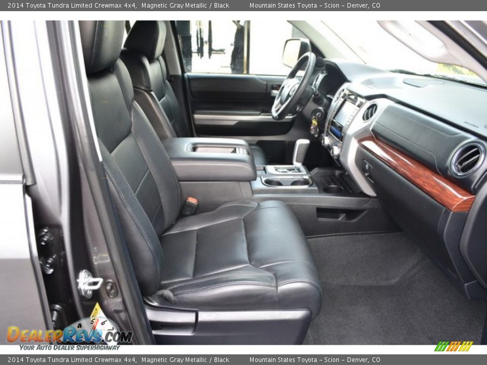 2014 Toyota Tundra Limited Crewmax 4x4 Magnetic Gray Metallic / Black Photo #15
