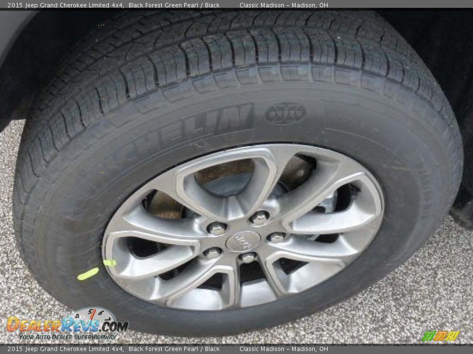 2015 Jeep Grand Cherokee Limited 4x4 Black Forest Green Pearl / Black Photo #4