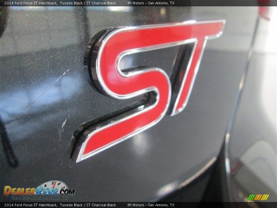 2014 Ford Focus ST Hatchback Tuxedo Black / ST Charcoal Black Photo #7