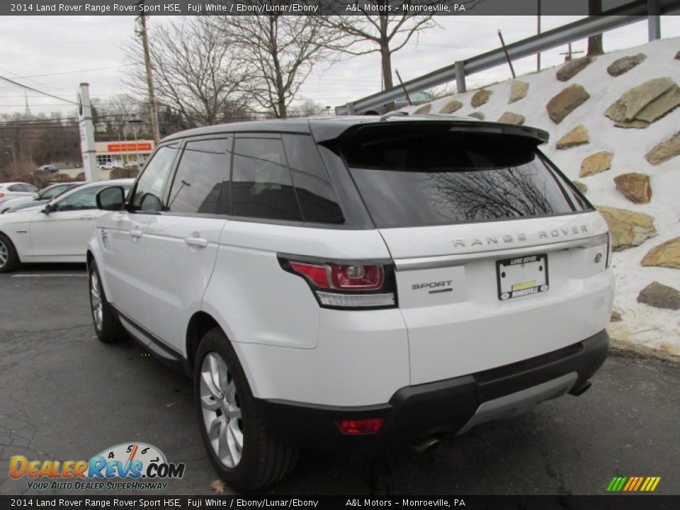 2014 Land Rover Range Rover Sport HSE Fuji White / Ebony/Lunar/Ebony Photo #4