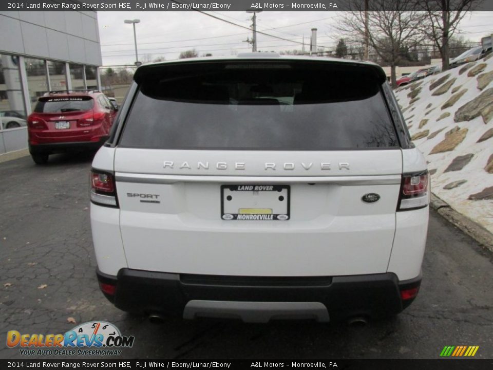2014 Land Rover Range Rover Sport HSE Fuji White / Ebony/Lunar/Ebony Photo #5