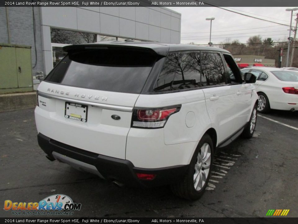 2014 Land Rover Range Rover Sport HSE Fuji White / Ebony/Lunar/Ebony Photo #6