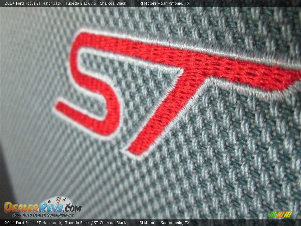 2014 Ford Focus ST Hatchback Tuxedo Black / ST Charcoal Black Photo #11