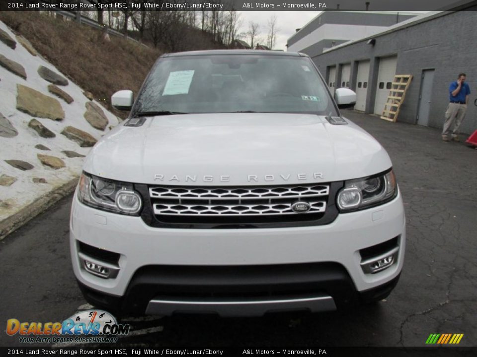 2014 Land Rover Range Rover Sport HSE Fuji White / Ebony/Lunar/Ebony Photo #8