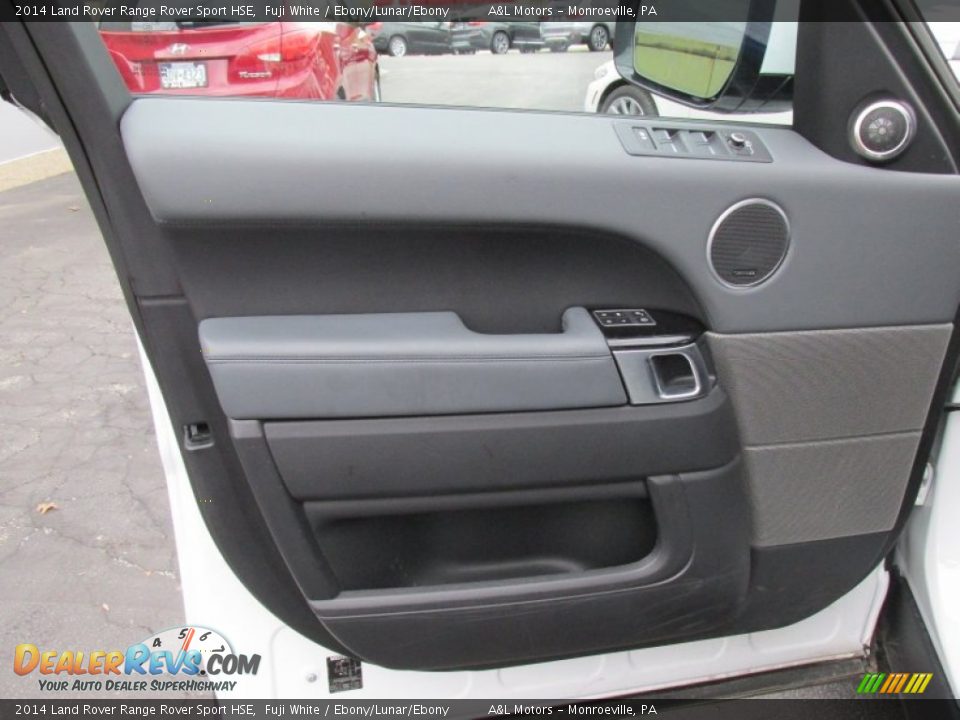 2014 Land Rover Range Rover Sport HSE Fuji White / Ebony/Lunar/Ebony Photo #10