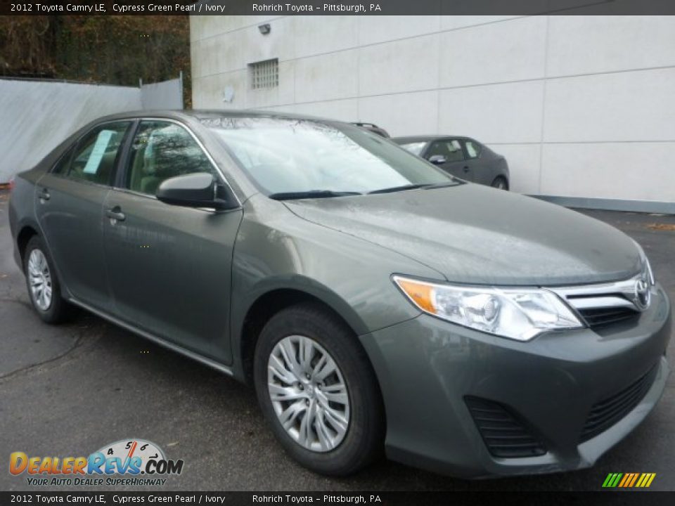 2012 Toyota Camry LE Cypress Green Pearl / Ivory Photo #1