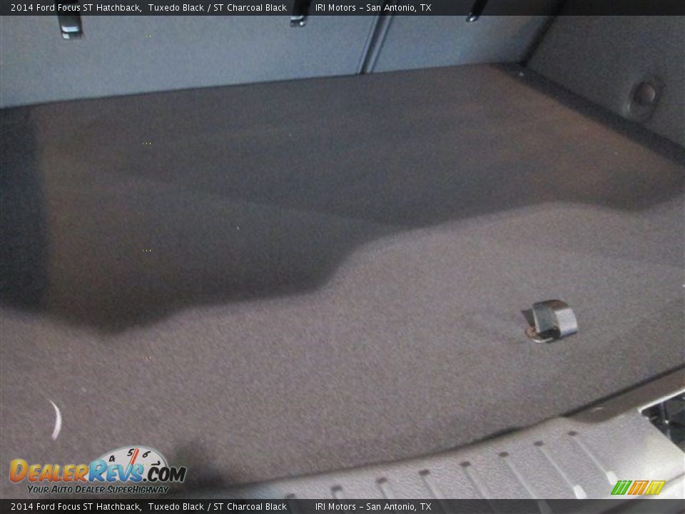 2014 Ford Focus ST Hatchback Tuxedo Black / ST Charcoal Black Photo #15