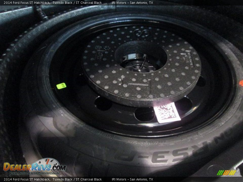 2014 Ford Focus ST Hatchback Tuxedo Black / ST Charcoal Black Photo #16