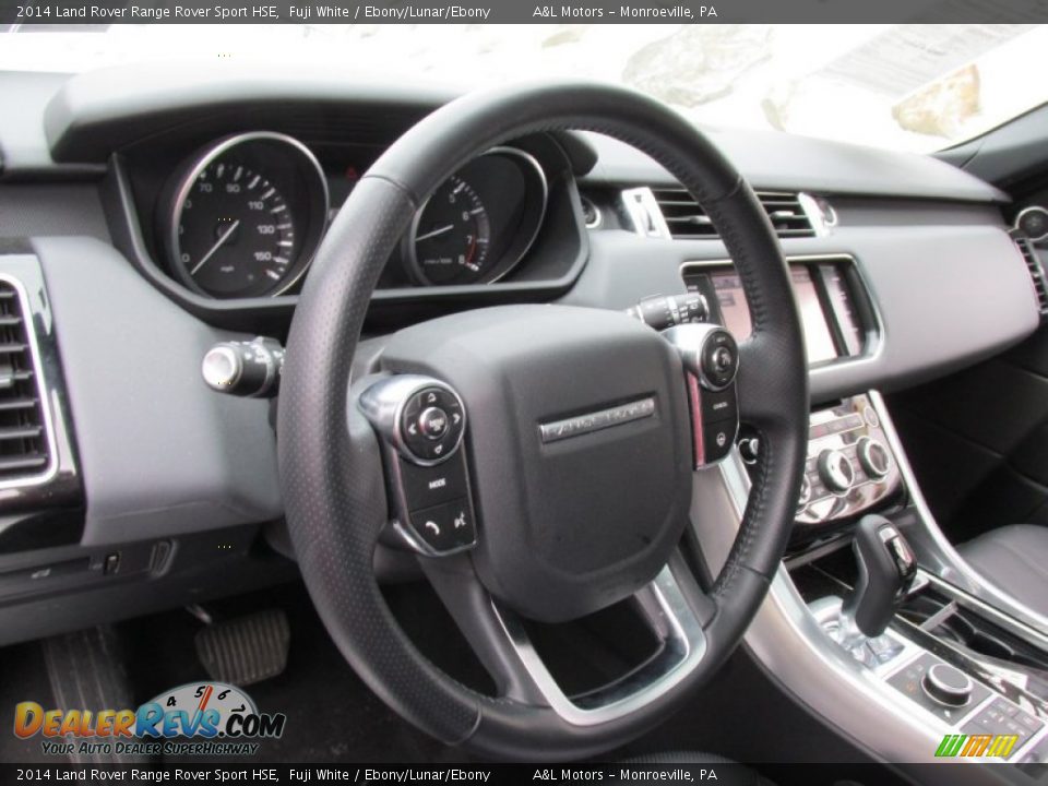 2014 Land Rover Range Rover Sport HSE Fuji White / Ebony/Lunar/Ebony Photo #14