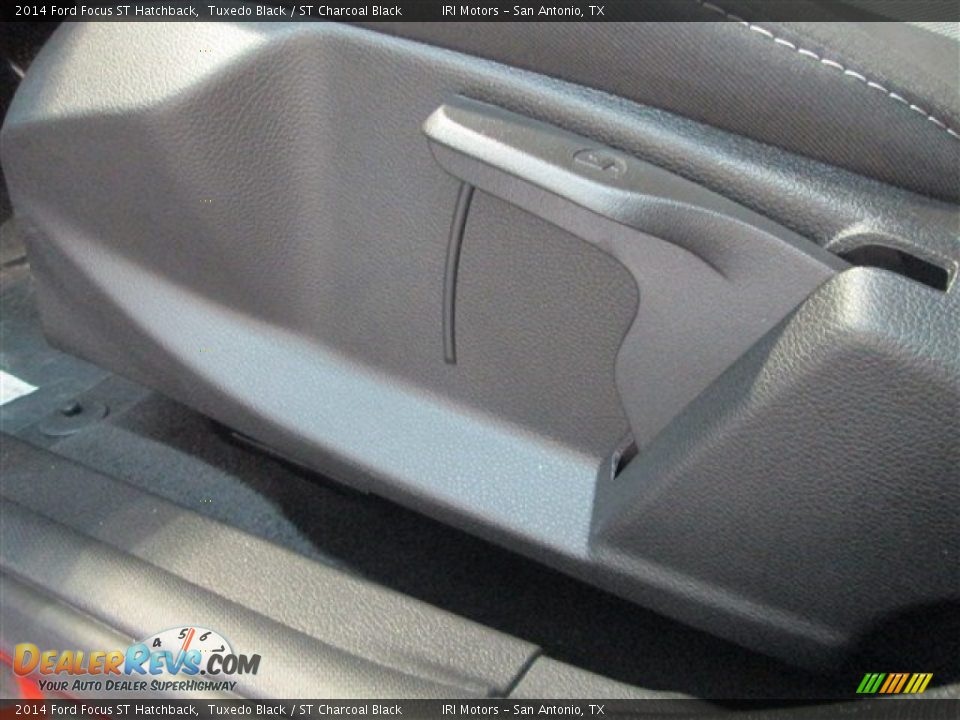 2014 Ford Focus ST Hatchback Tuxedo Black / ST Charcoal Black Photo #19