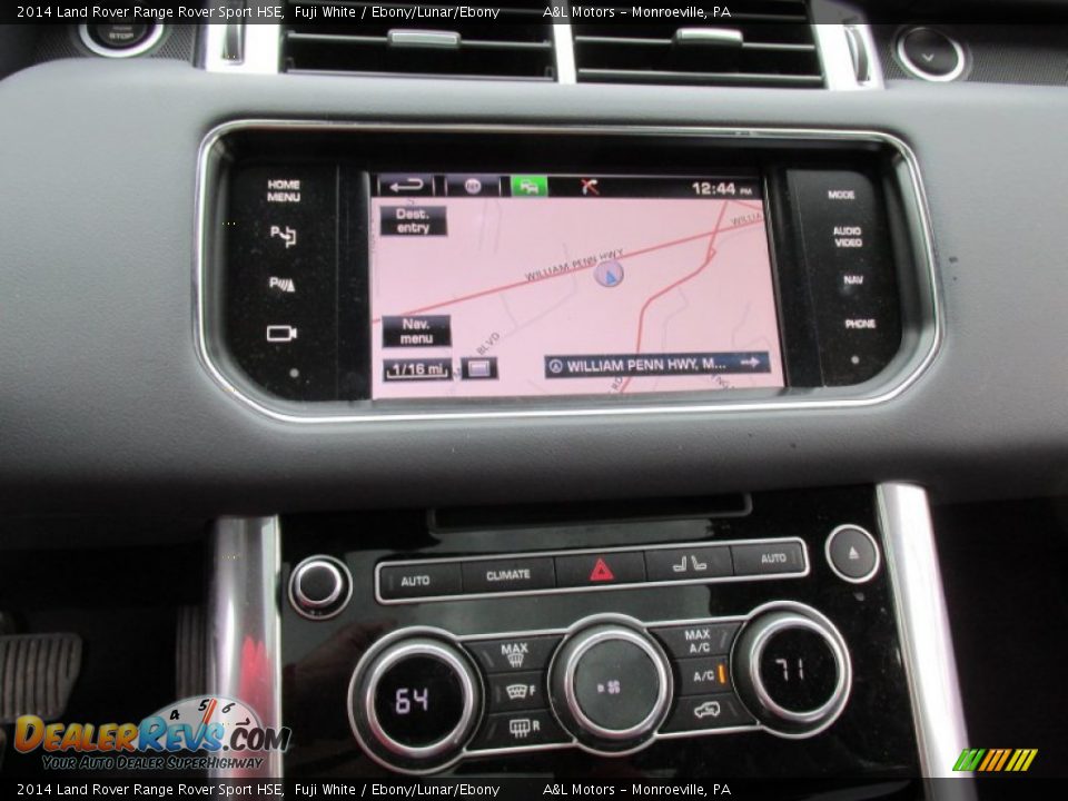 2014 Land Rover Range Rover Sport HSE Fuji White / Ebony/Lunar/Ebony Photo #16