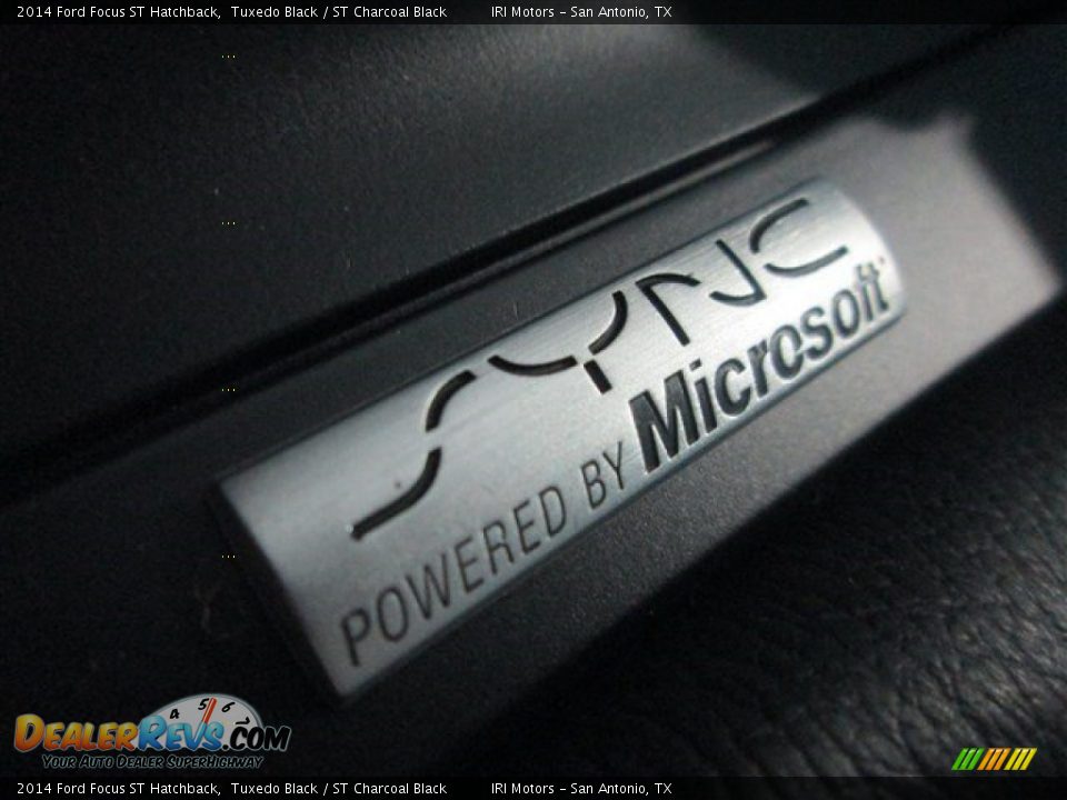 2014 Ford Focus ST Hatchback Tuxedo Black / ST Charcoal Black Photo #21