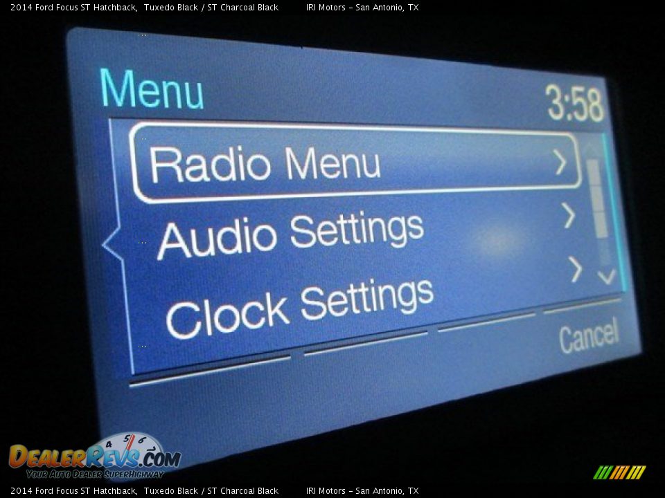 2014 Ford Focus ST Hatchback Tuxedo Black / ST Charcoal Black Photo #22