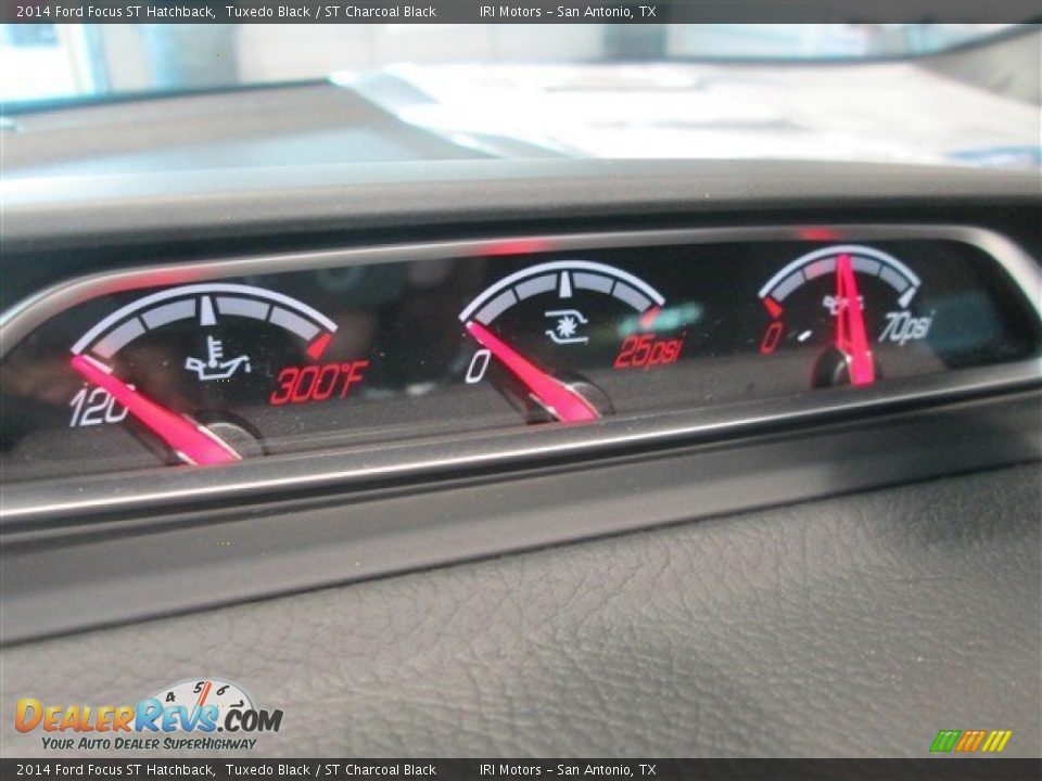 2014 Ford Focus ST Hatchback Tuxedo Black / ST Charcoal Black Photo #23