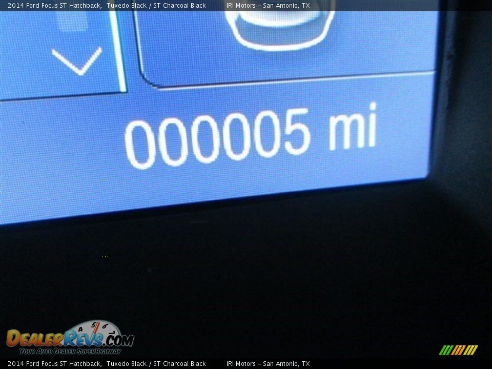 2014 Ford Focus ST Hatchback Tuxedo Black / ST Charcoal Black Photo #24