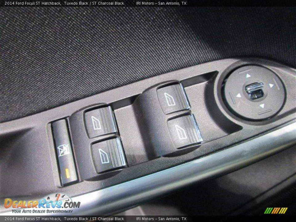 2014 Ford Focus ST Hatchback Tuxedo Black / ST Charcoal Black Photo #27