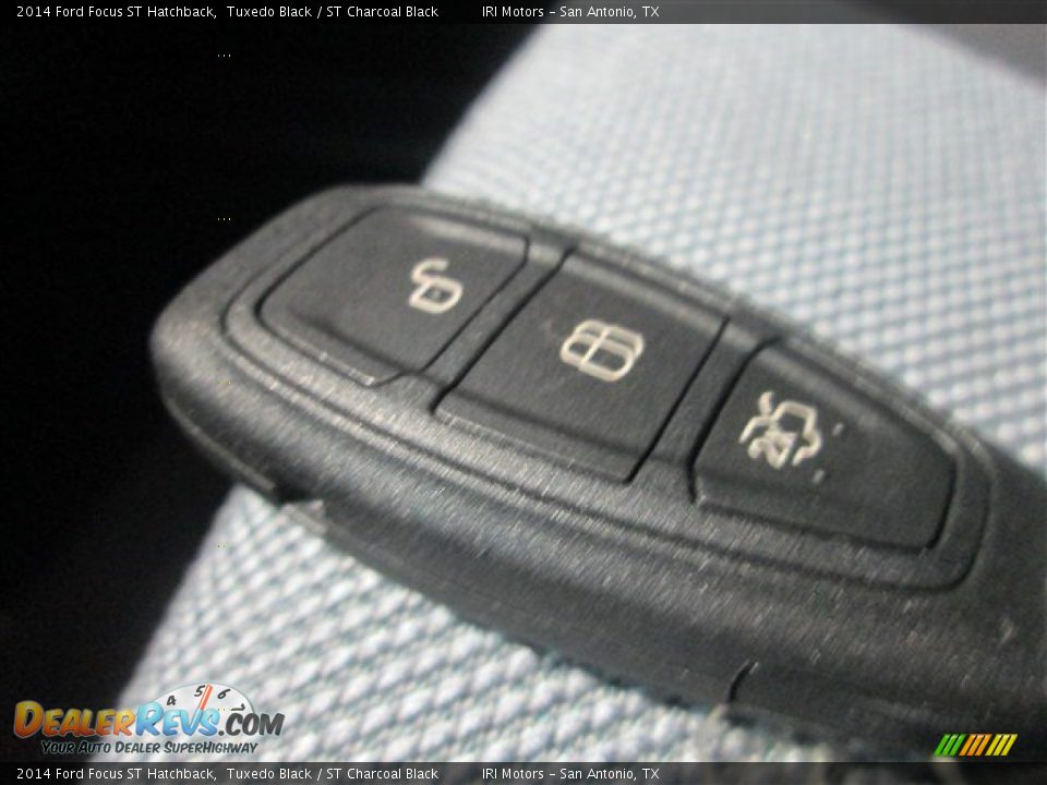 2014 Ford Focus ST Hatchback Tuxedo Black / ST Charcoal Black Photo #29