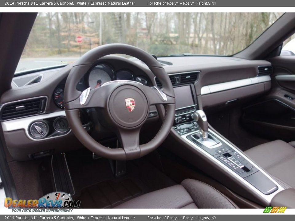 Dashboard of 2014 Porsche 911 Carrera S Cabriolet Photo #19
