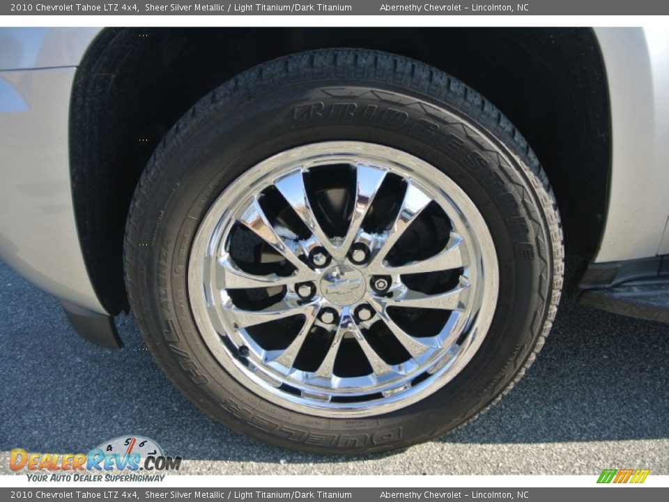 2010 Chevrolet Tahoe LTZ 4x4 Sheer Silver Metallic / Light Titanium/Dark Titanium Photo #27