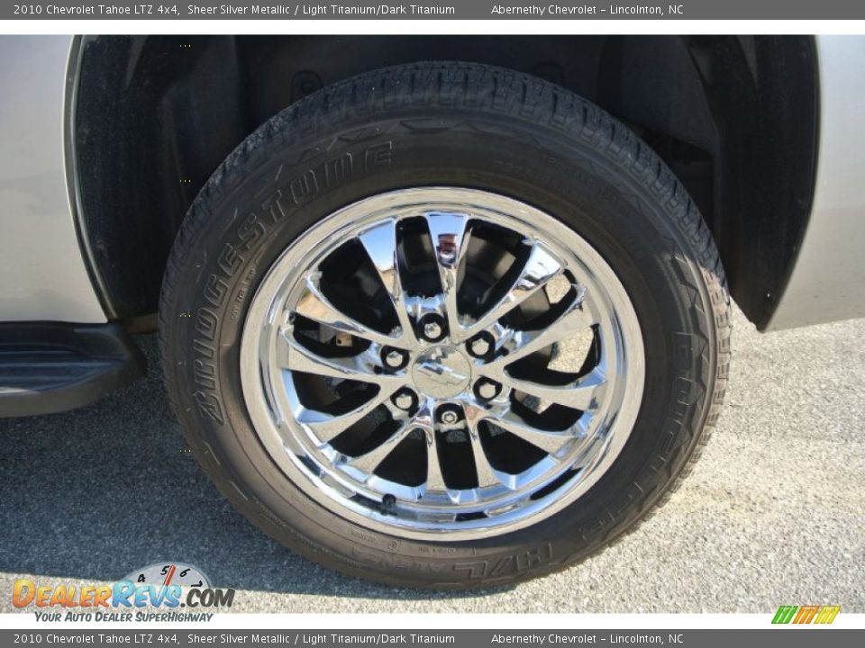 2010 Chevrolet Tahoe LTZ 4x4 Sheer Silver Metallic / Light Titanium/Dark Titanium Photo #28