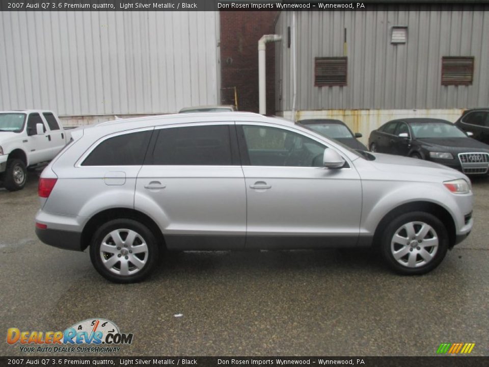 2007 Audi Q7 3.6 Premium quattro Light Silver Metallic / Black Photo #2