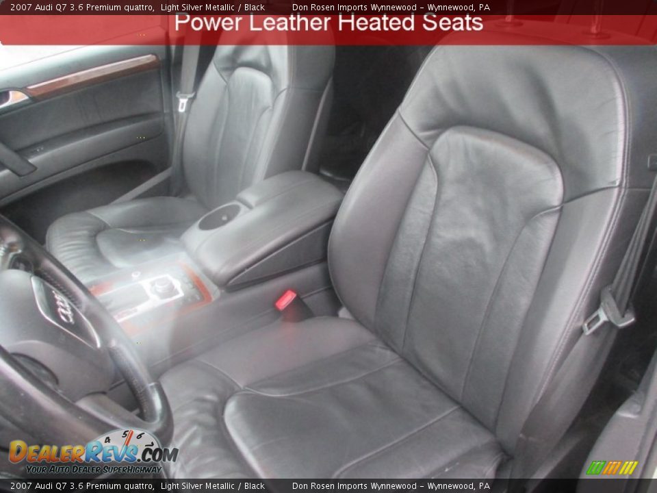2007 Audi Q7 3.6 Premium quattro Light Silver Metallic / Black Photo #4