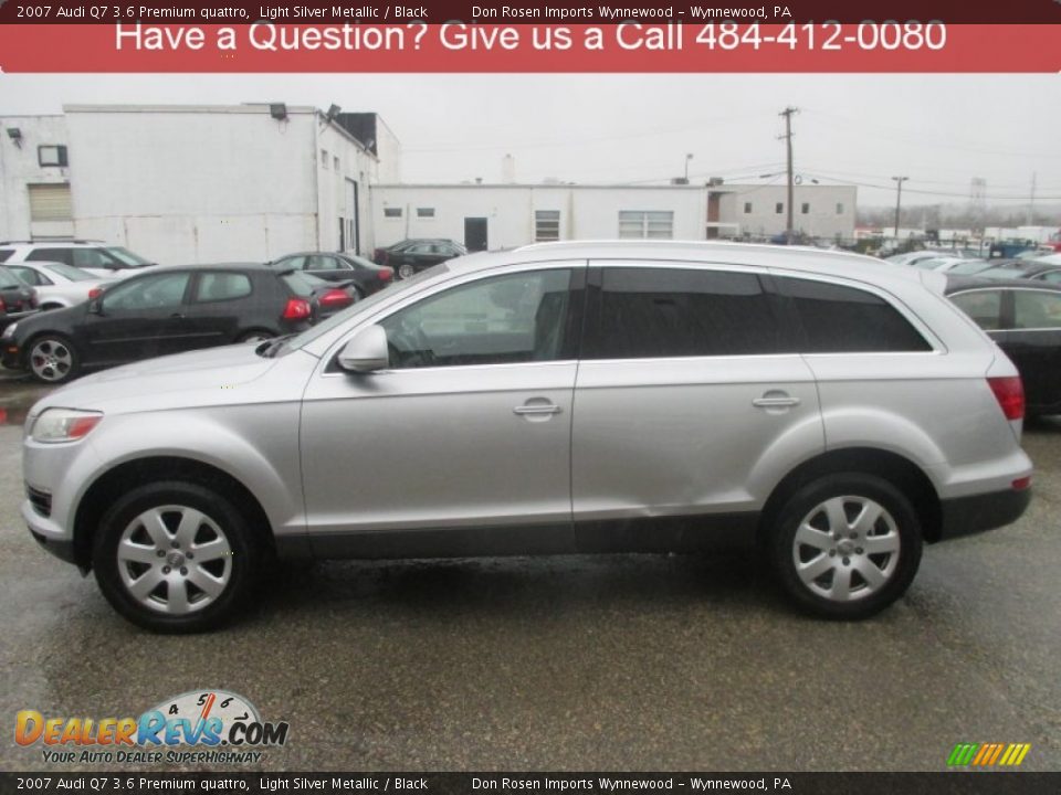 2007 Audi Q7 3.6 Premium quattro Light Silver Metallic / Black Photo #7