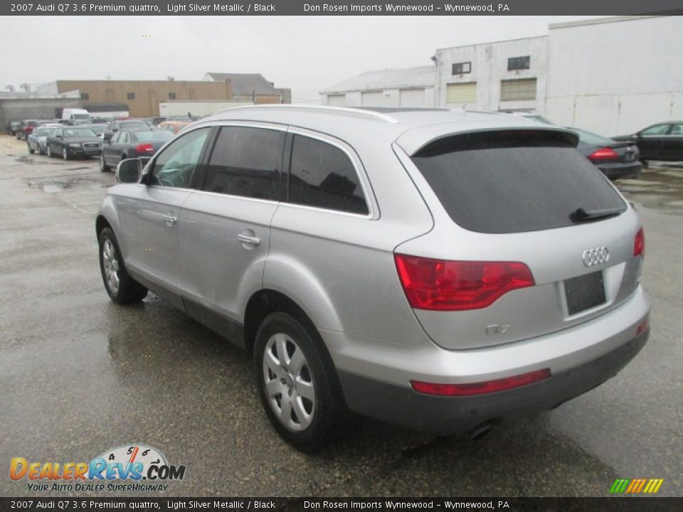 2007 Audi Q7 3.6 Premium quattro Light Silver Metallic / Black Photo #10