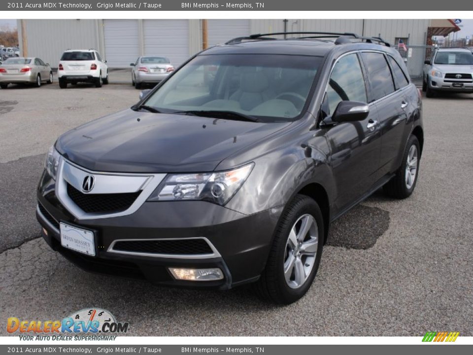 2011 Acura MDX Technology Grigio Metallic / Taupe Photo #1