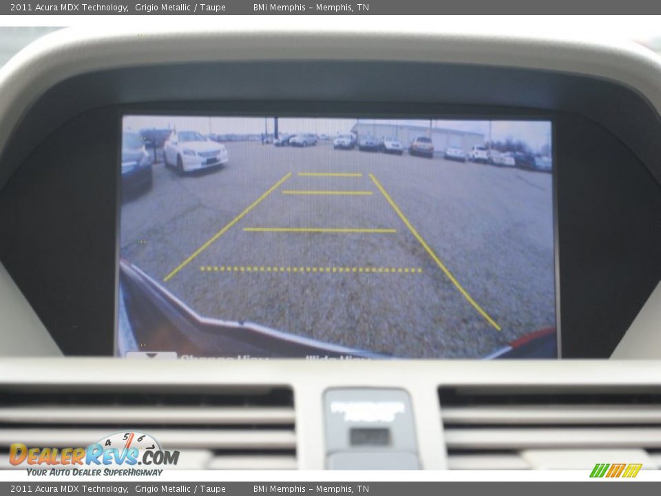 2011 Acura MDX Technology Grigio Metallic / Taupe Photo #20