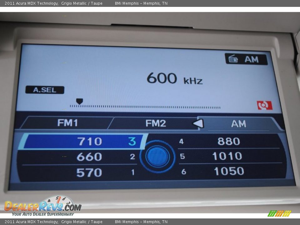 2011 Acura MDX Technology Grigio Metallic / Taupe Photo #29