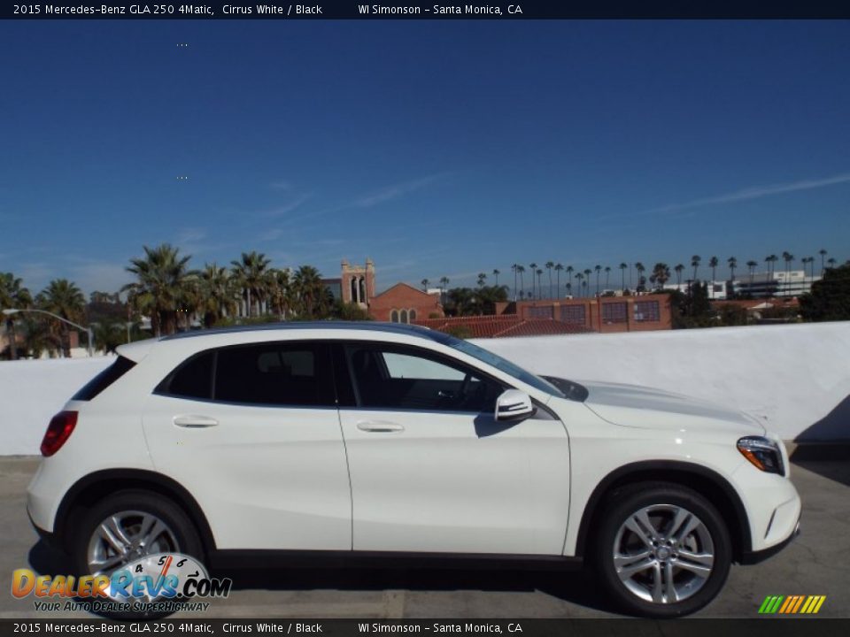 2015 Mercedes-Benz GLA 250 4Matic Cirrus White / Black Photo #3