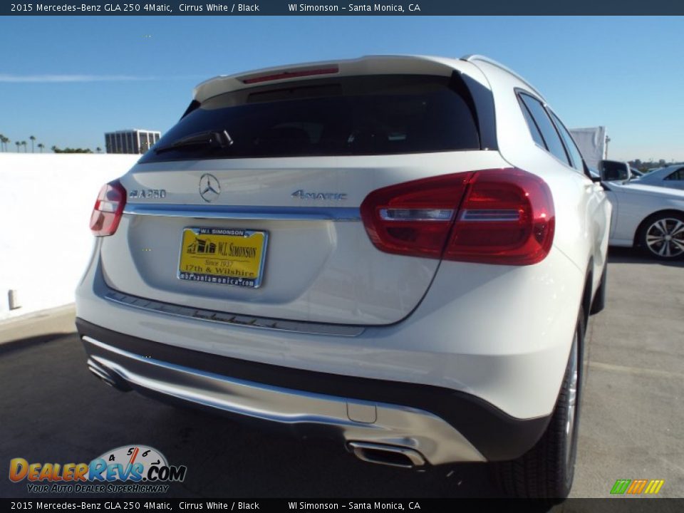2015 Mercedes-Benz GLA 250 4Matic Cirrus White / Black Photo #4